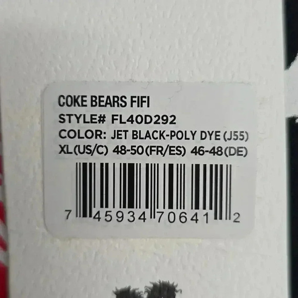 Wildfox × Coco-Cola Bears Fifi Jet Black Sweater Pullover XL - Picture 7 of 7